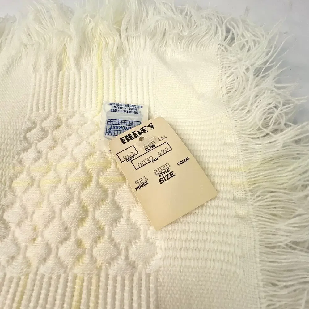 Vintage Deadstock Babycrest Baby Blanket